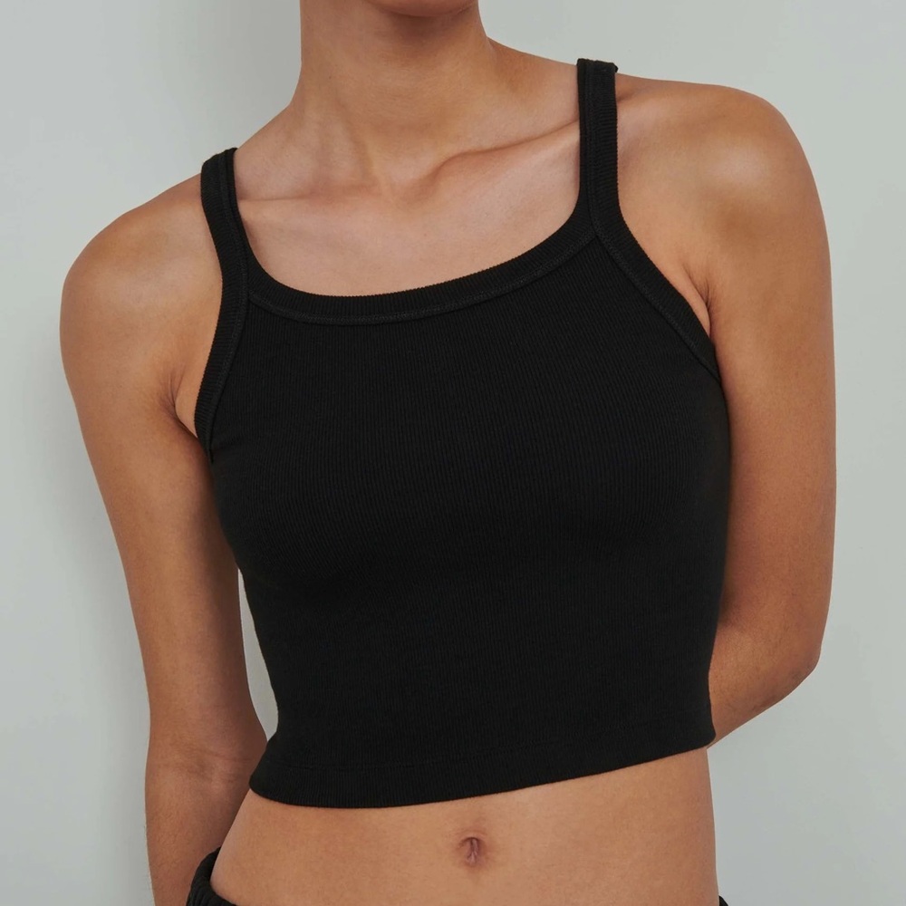 WARDROBE.NYC x HAILEY BIEBER RIBBED TANK
